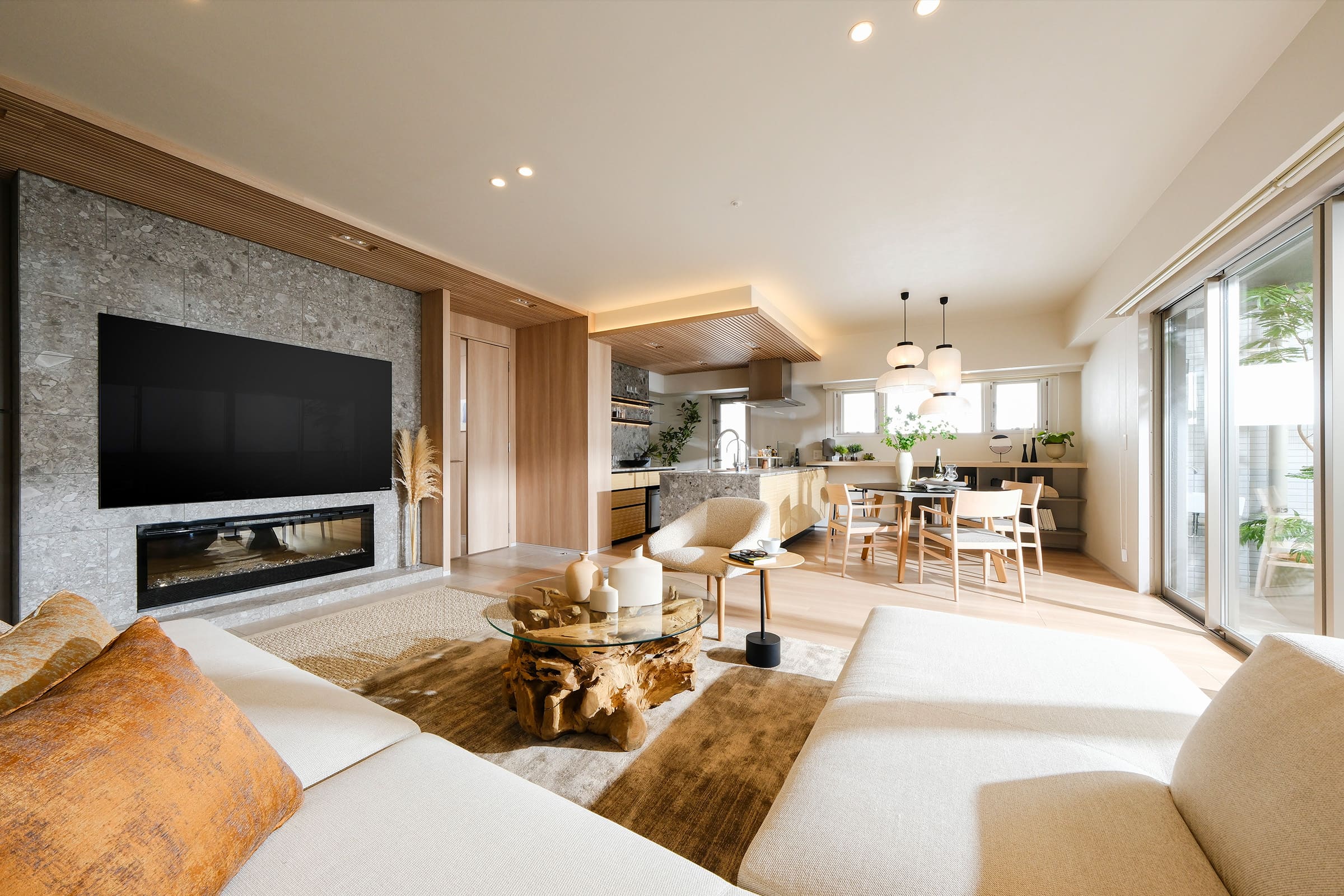 LIVING DINING